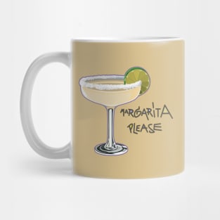 Margarita cocktail Please Mug